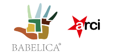 Lo zaino del partigiano 1 Logo Babelica r arci