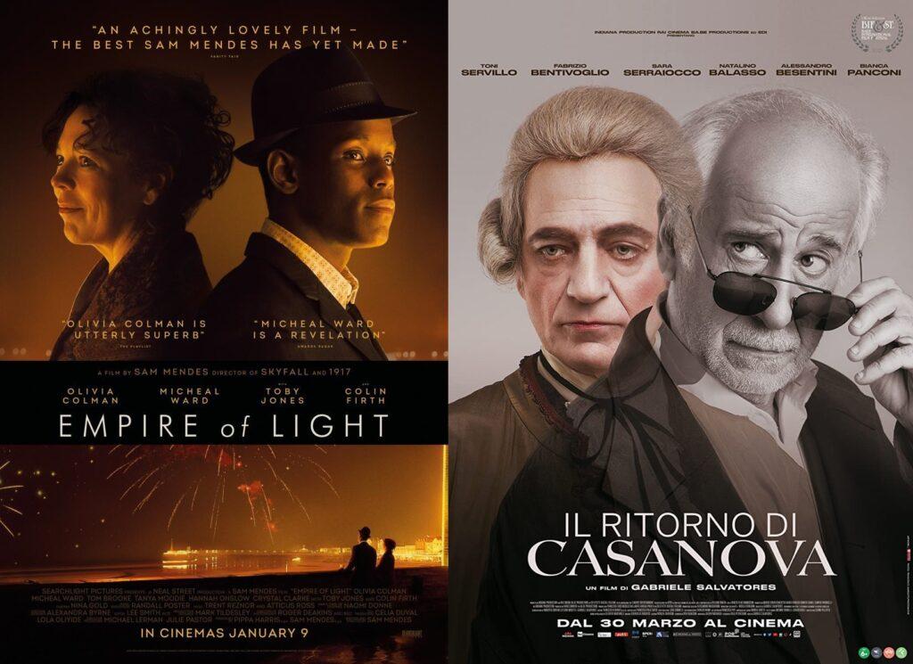 Empire of Light vs Il ritorno di Casanova locandina